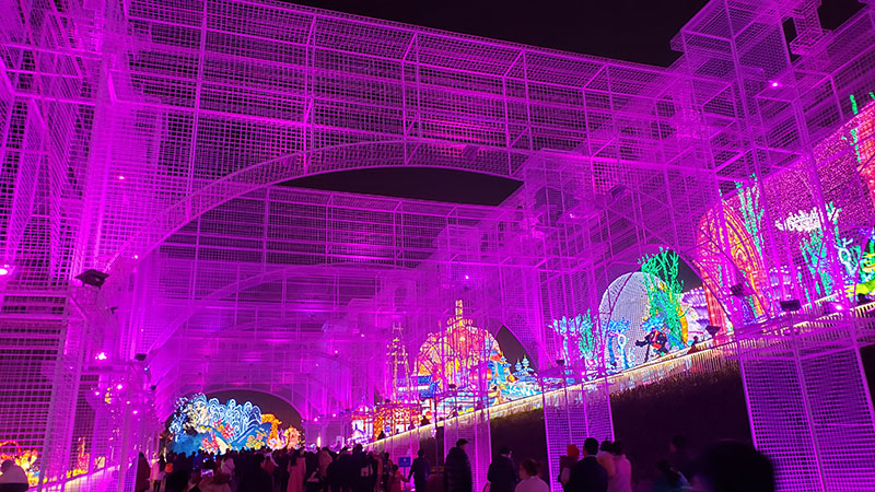 China Lantern Festival illuminated exhibition