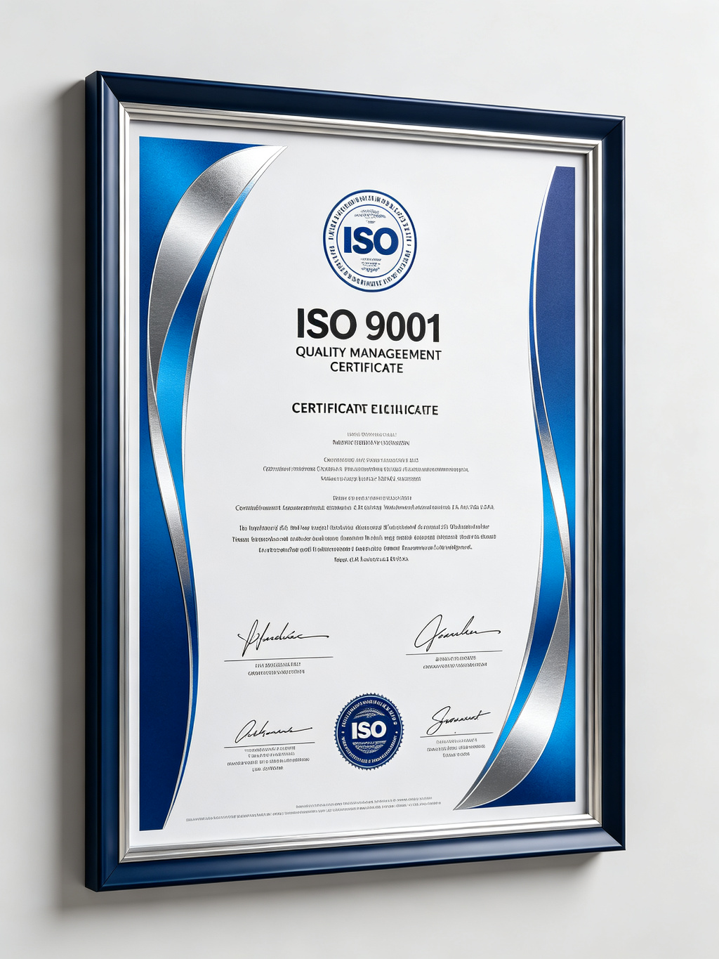 ISO 9001 Certification
