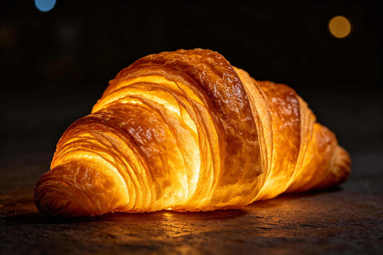 Croissant Lantern Display (ZD-260) - Food & Fruit Lanterns by Zedong, dimensions 250x150x150cm