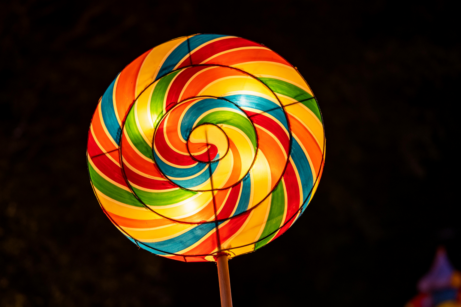 Lollipop Lantern Display (ZD-261) - Food & Fruit Lanterns by Zedong, dimensions 200x200x300cm